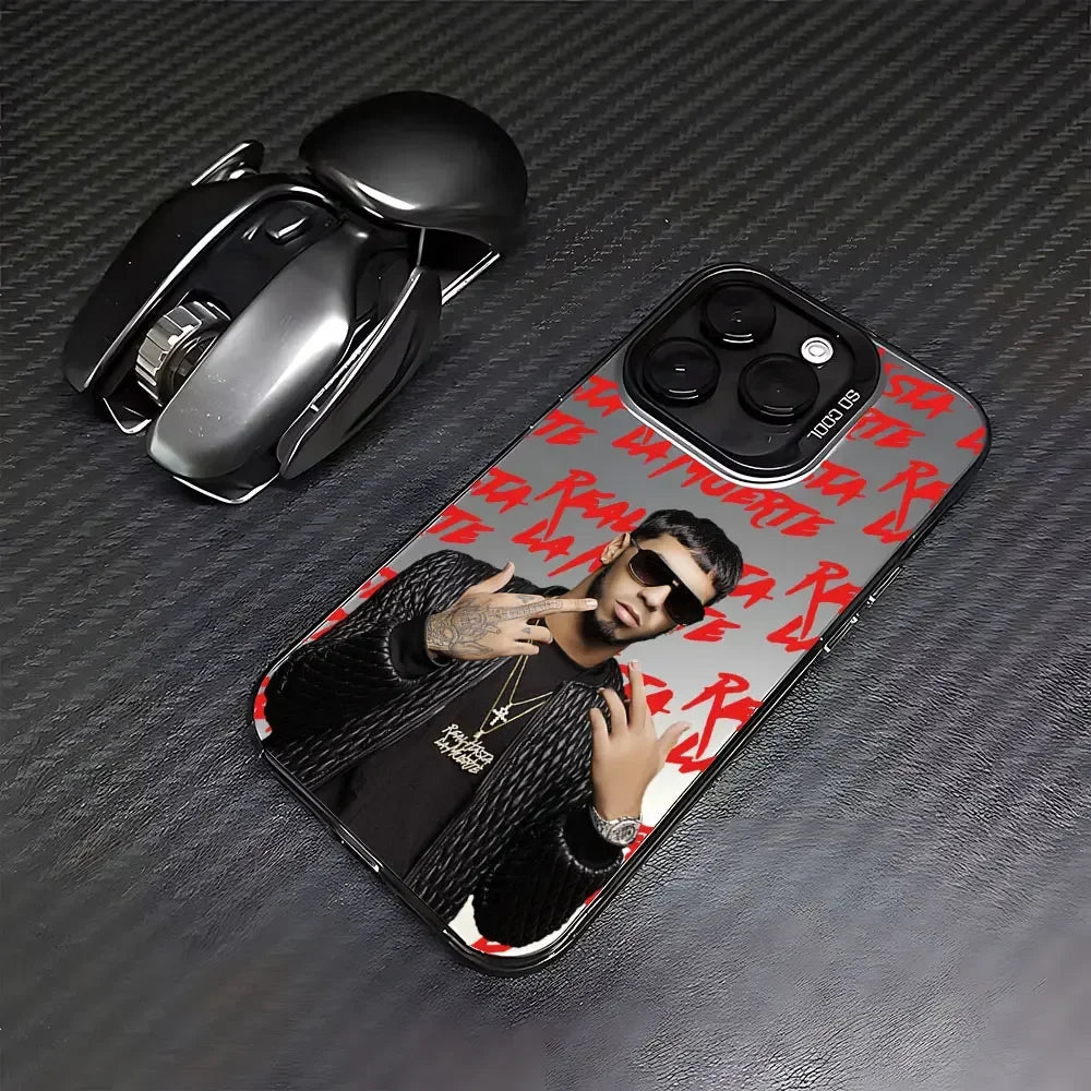 Fashion Hot Rapper Anuel AA Design TPU Basic Phone Case