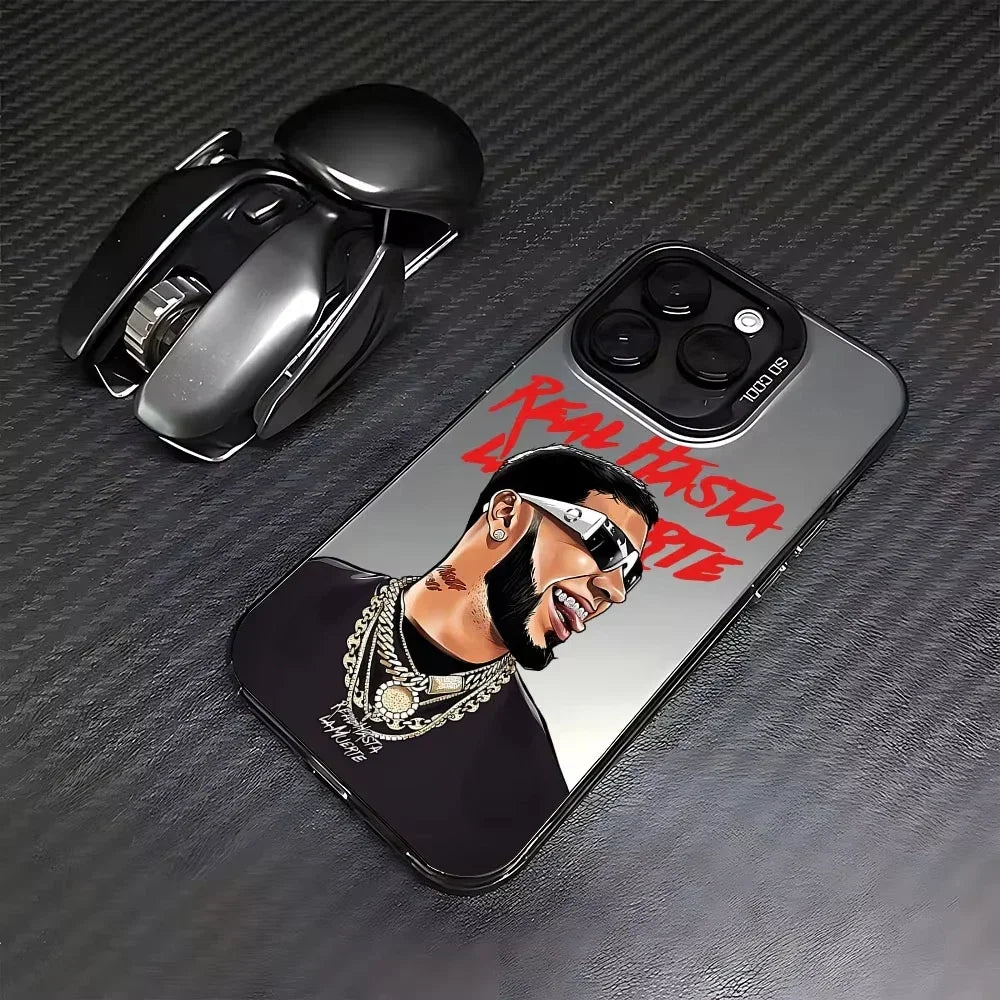 Fashion Hot Rapper Anuel AA Design TPU Basic Phone Case