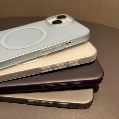 Ultra Thin Matte Magnetic Wireless Charger Case