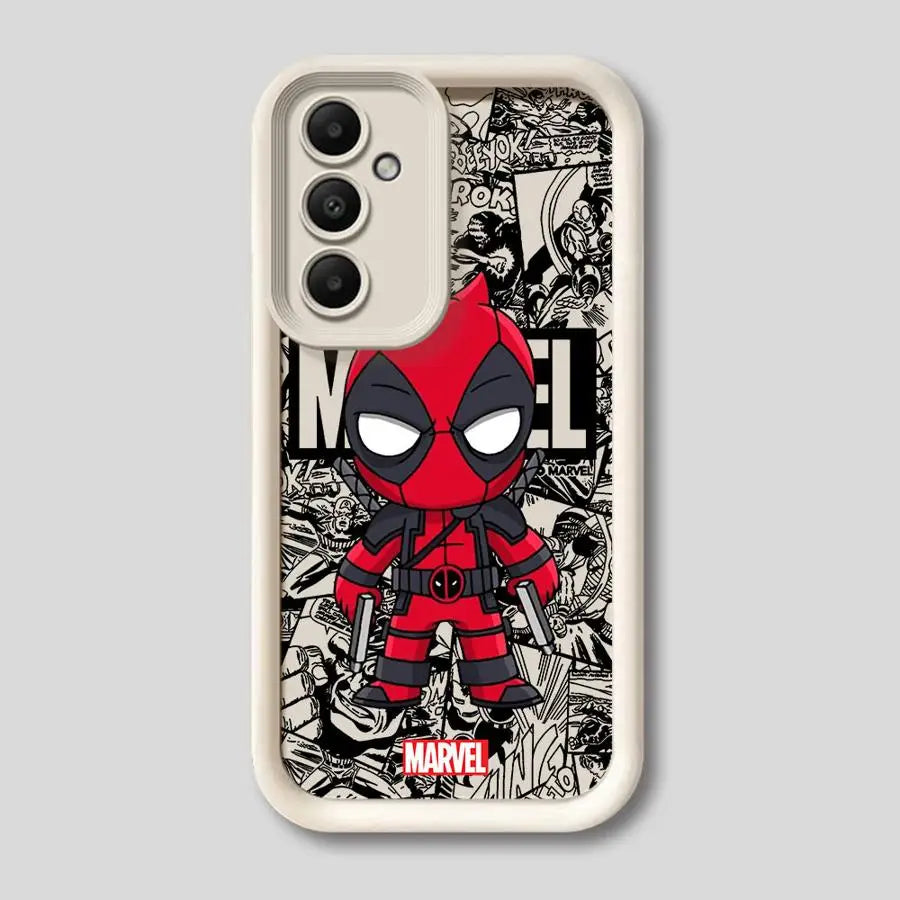 Marvel, Groot, Deadpool Phone Case