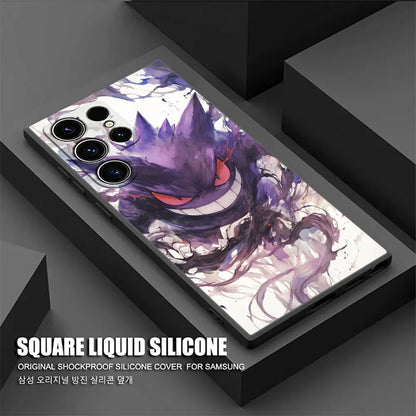 Pokemon Bulbasaur Umbreon Gengar Draw S25 Ultra Case