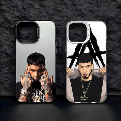 Fashion Hot Rapper Anuel AA Design TPU Basic Phone Case