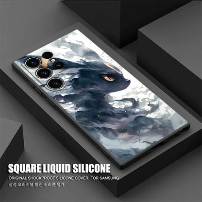 Pokemon Bulbasaur Umbreon Gengar Draw S25 Ultra Case