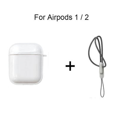 Clear Soft TPU Earphone Case