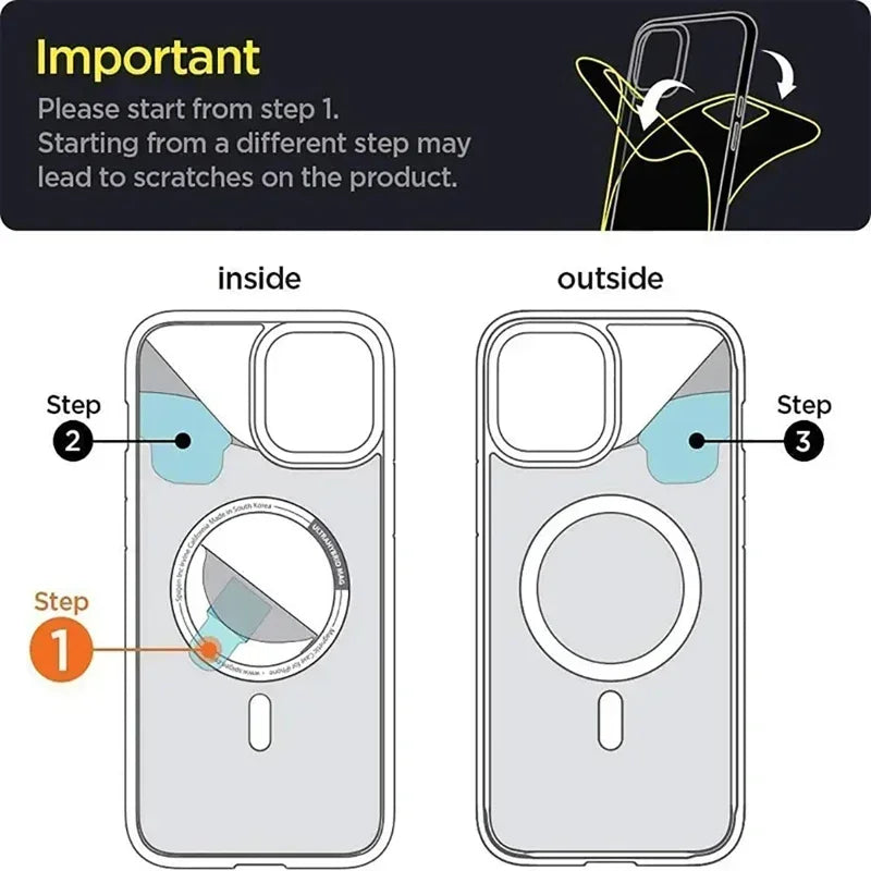 Magnetic Original Clear Case