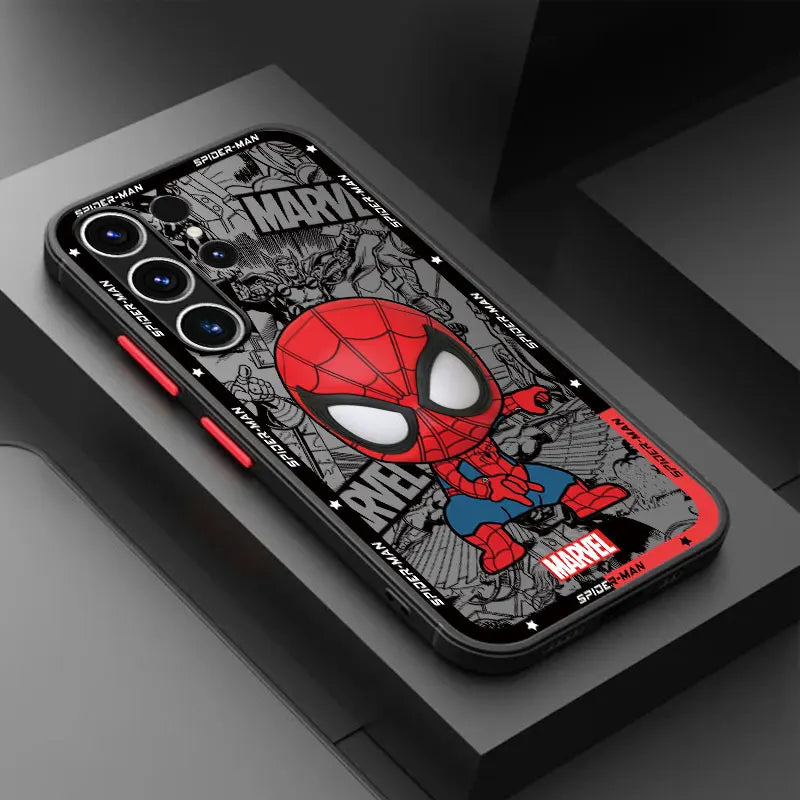 Cartoon Marvel Spiderman Groot Case