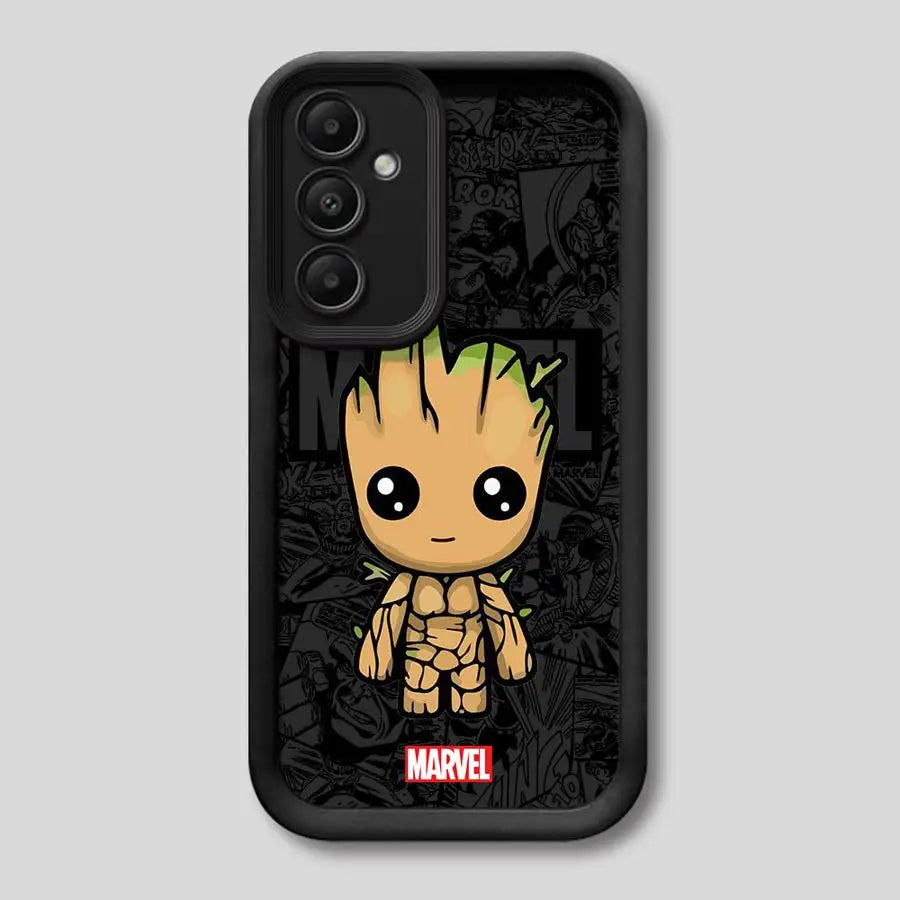 Marvel, Groot, Deadpool Phone Case