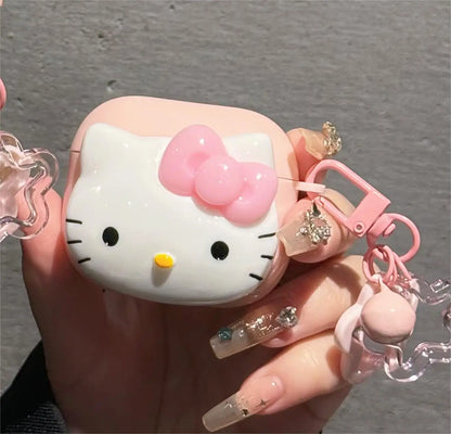 Cute Cartoon Sanrio Hello Kitty Earphone Protective Case