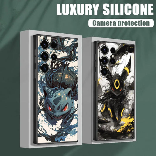 Pokemon Bulbasaur Umbreon Gengar Draw S25 Ultra Case