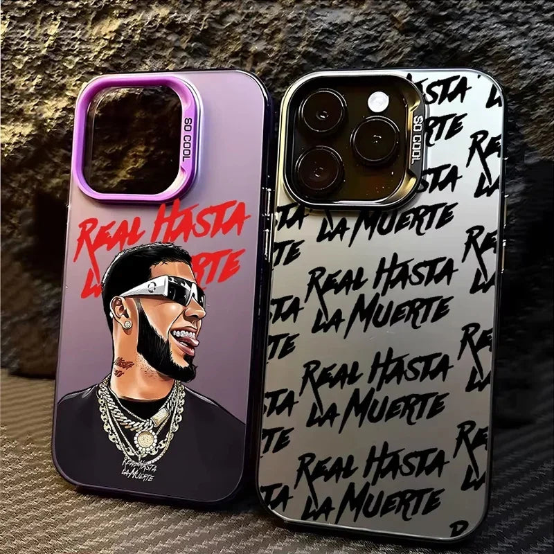 Fashion Hot Rapper Anuel AA Design TPU Basic Phone Case
