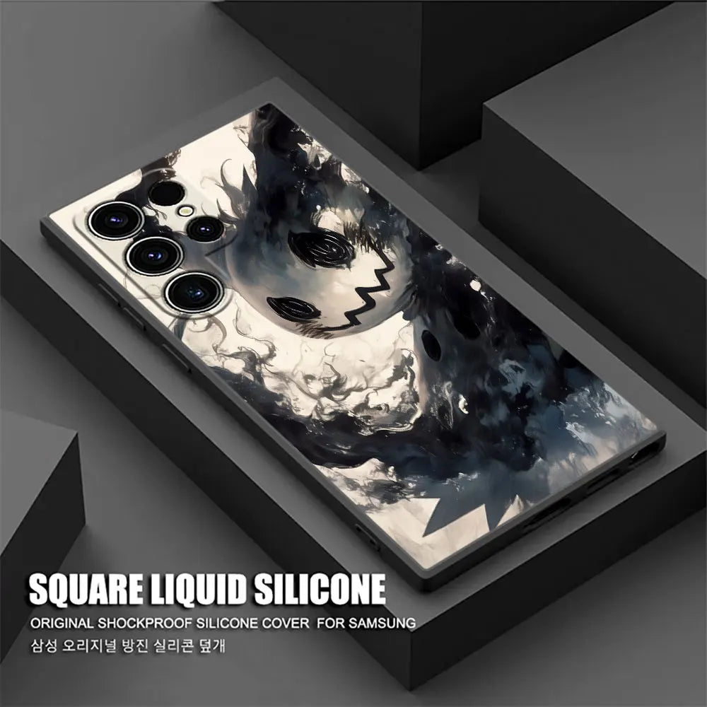 Pokemon Bulbasaur Umbreon Gengar Draw S25 Ultra Case