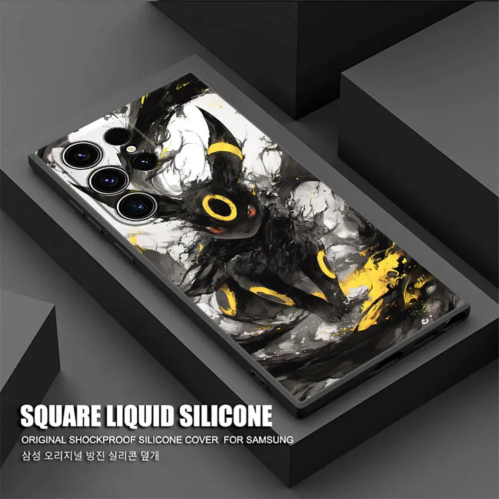 Pokemon Bulbasaur Umbreon Gengar Draw S25 Ultra Case