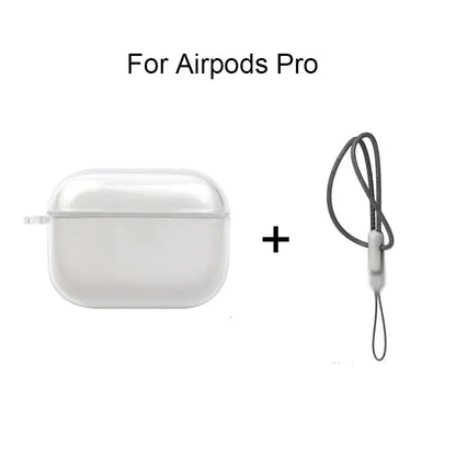 Clear Soft TPU Earphone Case