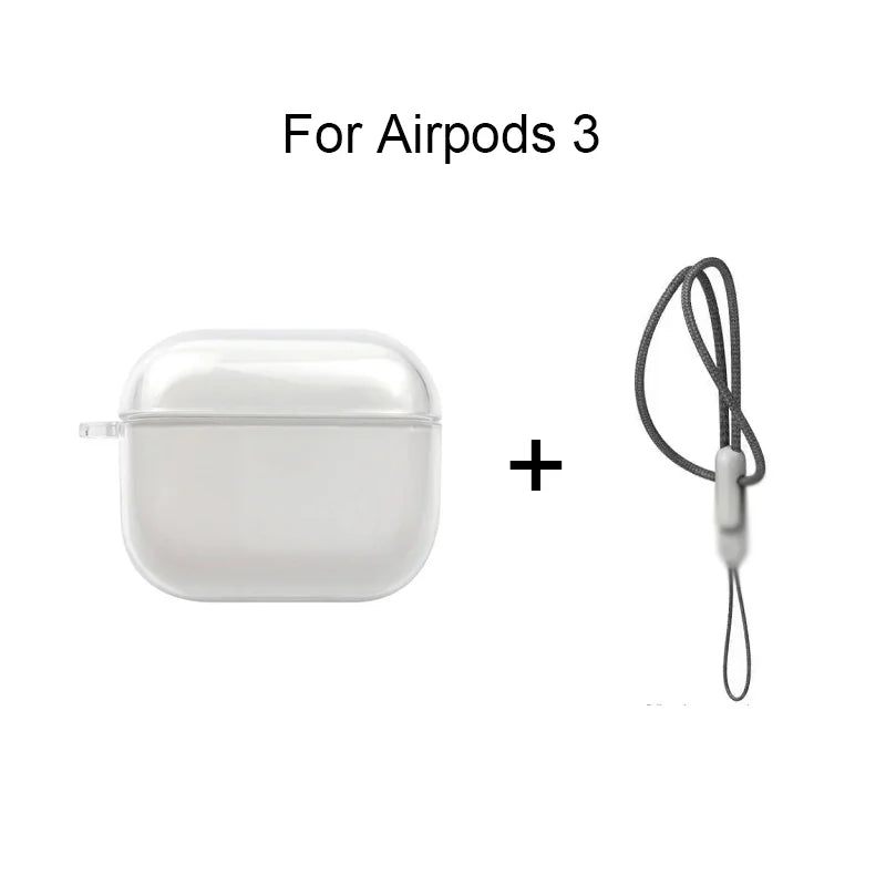 Clear Soft TPU Earphone Case